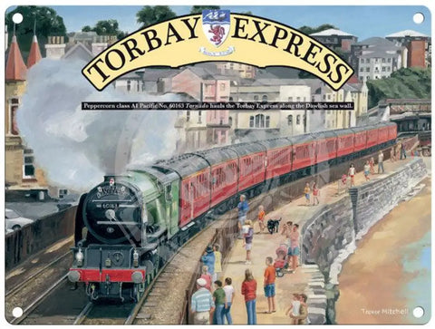 Torbay Express by Trevor Mitchell metal sign