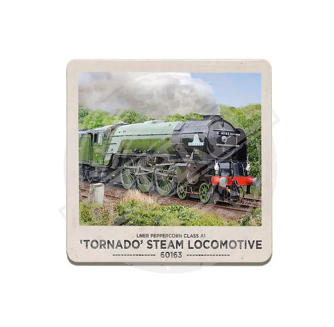 Tornado Steam Locomotive Fridge Magnet Metal Signs