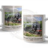 Tornado Steam Locomotive Mug Metal Signs