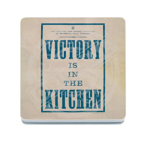 Victory is inn the kitchen fridge magnet