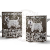 West Highland Terrier Metal Signs