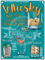 Whisky Metal Signs