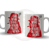 Winston Churchill Blood Toil Tears and sweat mug