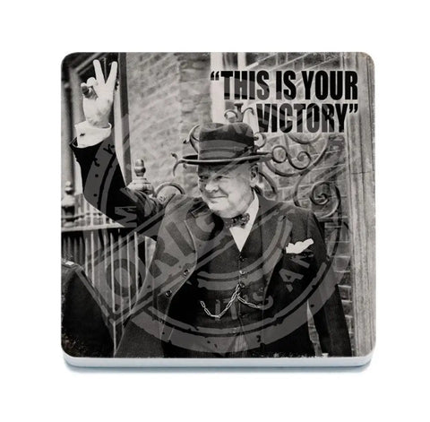 Winston Churchill - This is your victory Fridge Magnet Metal Signs