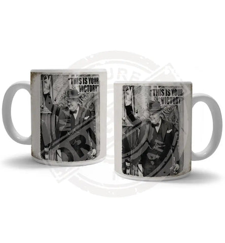 Winston Churchill - This is your victory Fridge Magnet Metal Signs