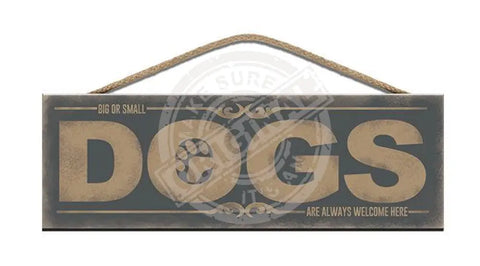 Wooden Sign - Dogs Signs