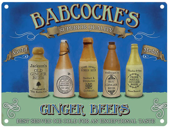 Babcocke's ginger beers
