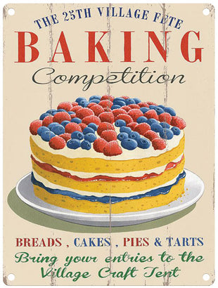 Baking competition fruit cake