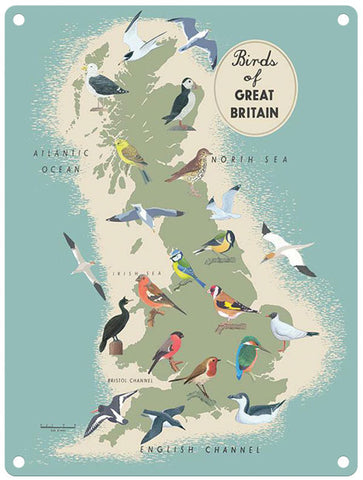 Birds of Great Britain sign