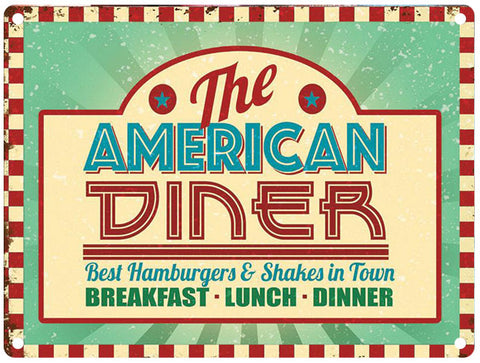 The American DinerBest hamburgers and shakes in town. 