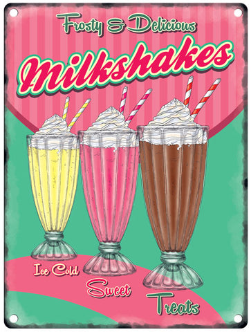 Frosty & Delicious Milkshakes