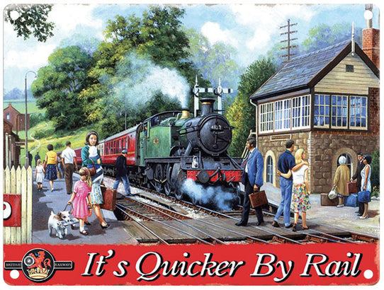 It's Quicker by Rail by Kevin Walsh