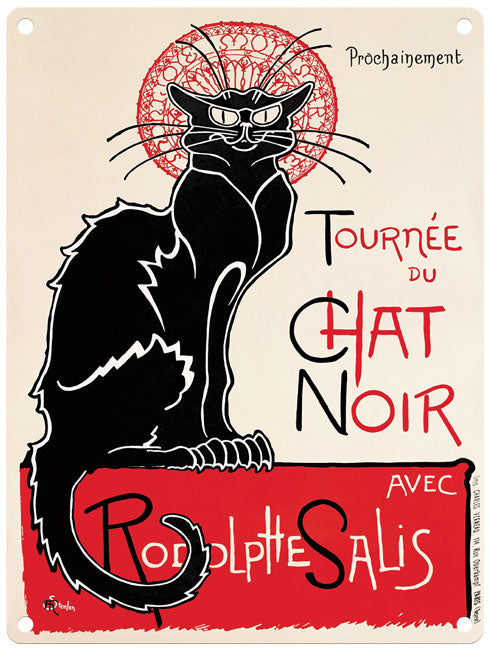 Chat Noir The Original Metal Sign Company