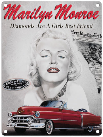 Marilyn Monroe Diamonds are girls best friend