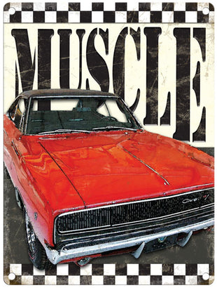 Dodge Muscle Car metal sign