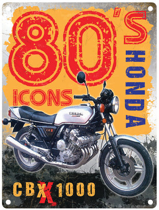 Honda CBX 1000 80's Icon metal sign