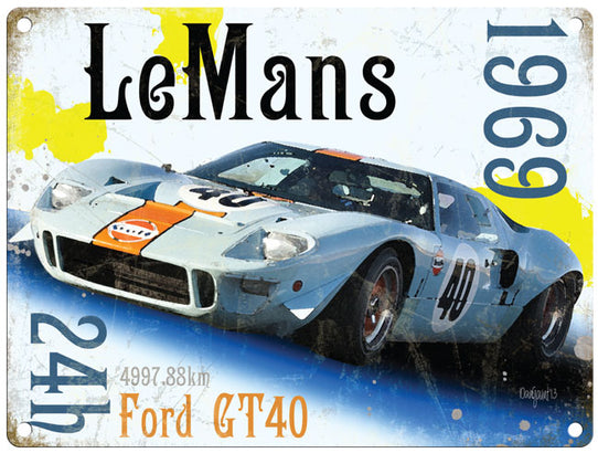 Le Mans 24hr 1969 Ford Gt40