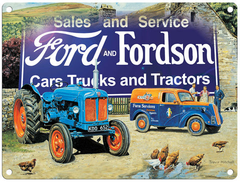 Ford and Fordson Truck and tractor by Trevor Mitchell