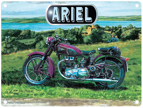 Trevor Mitchell Ariel motocycle