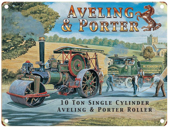 Aveling and Porter steam roller