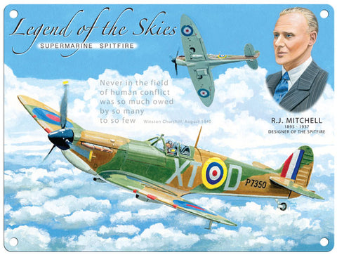 Legend Of The Skies Spitfire R.J. Mitchell