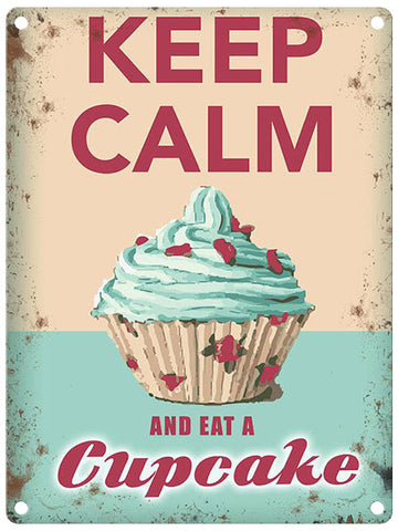 Keep Calm Eat A Cupcake