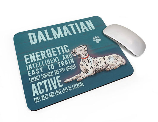 Dalmation Dog Mouse Mat