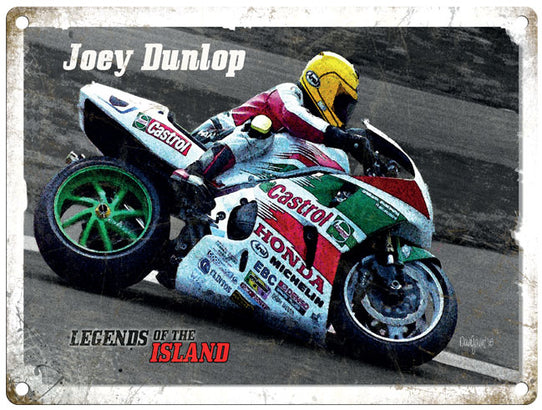 Joey Dunlop - Yellow Helmet