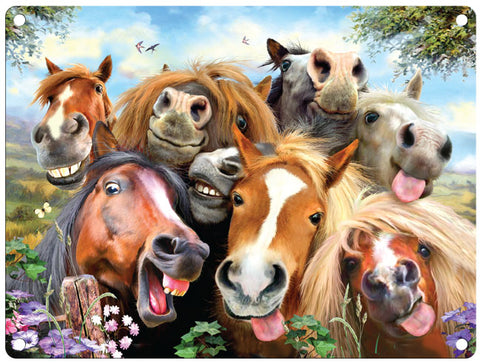 Horses Selfie