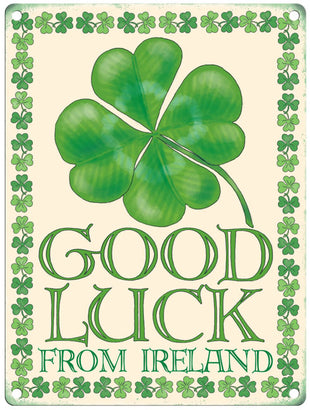 Good Luck from Ireland