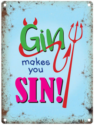 Gin Makes You Sin
