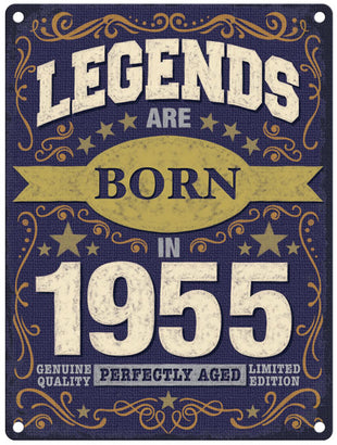 Legends are born in 1955