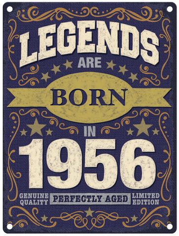 Legends are born in 1956