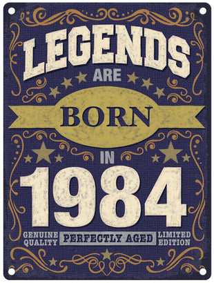 Legends are born in 1984