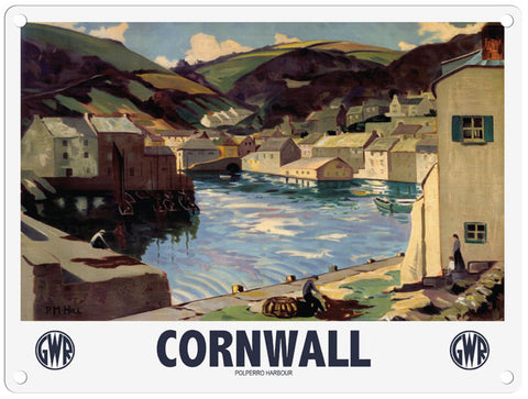 GWR Cornwall harbour scene