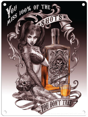 Alchemy Devils Dew. Tattoo lady. You miss 100% of the shots you don't take.