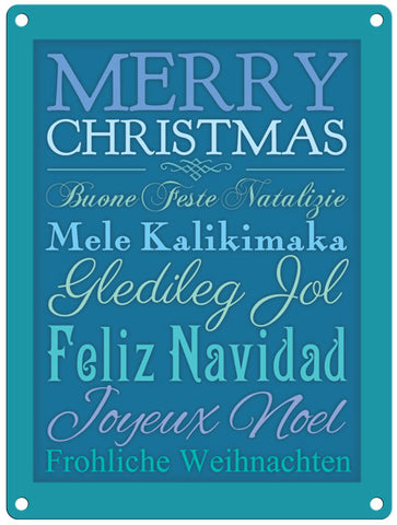 Merry Christmas Various Languages