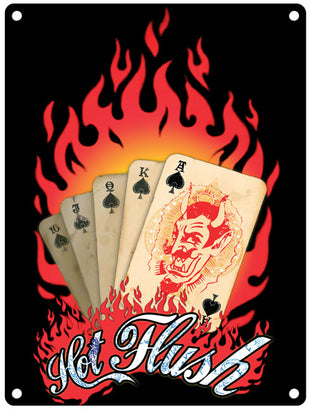 Alchemy Hot Flush playing cards fire