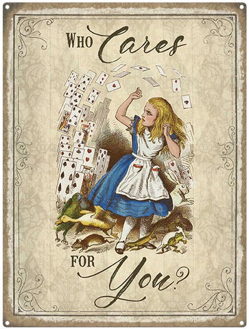 Alice and cards. Who cares for you. 