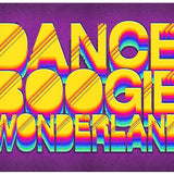 Dance Boogie Wonderland metal sign