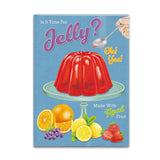 Is it time for Jelly and Fruit on stand fridge magnet