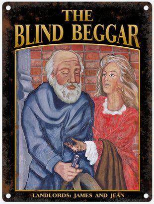 The Blind Beggar Pub Personalised Metal sign