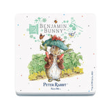 Beatrix Potter Benjamin Bunny melamine coaster