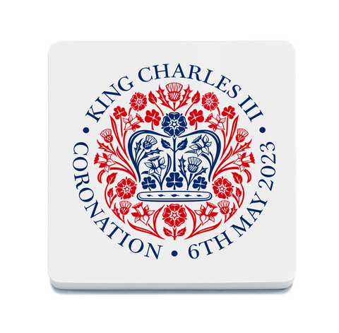 King Charles III Coronation Emblem Fridge Magnet