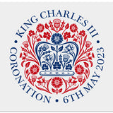 King Charles III Coronation Emblem Metal Sign