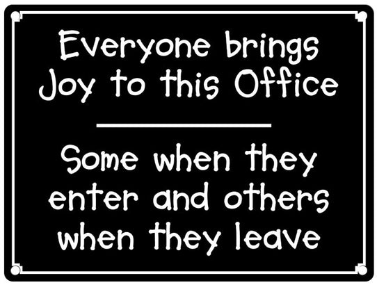 Joy To The Office