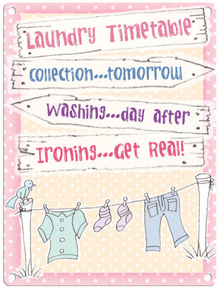 Laundry Timetable