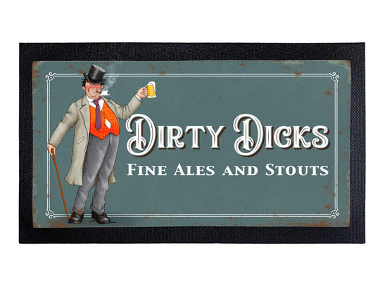 Dirty Dicks Fine Ales and Stouts Bar Runner