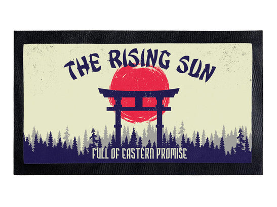 The Rising Sun, full of eastern promise bar runner