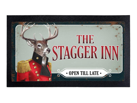 The Stagger Inn. Open till late bar runner